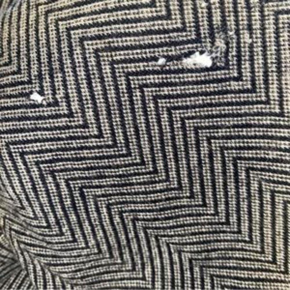 Rare Vintage KOOS Van Den Akker New York Metallic Lace Overly Button Sweater S - Picture 14 of 15